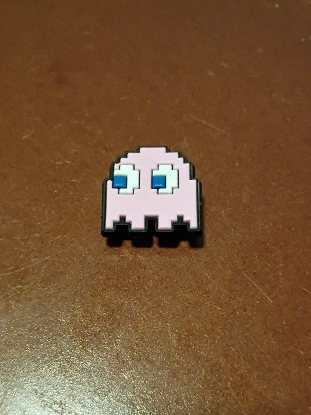 10 for $10 Jibbitz Croc Charm - Pacman Light Pink Ghost Arcade Video Games - New